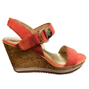 Anne Klein Sport Wedge Buckle Size 8